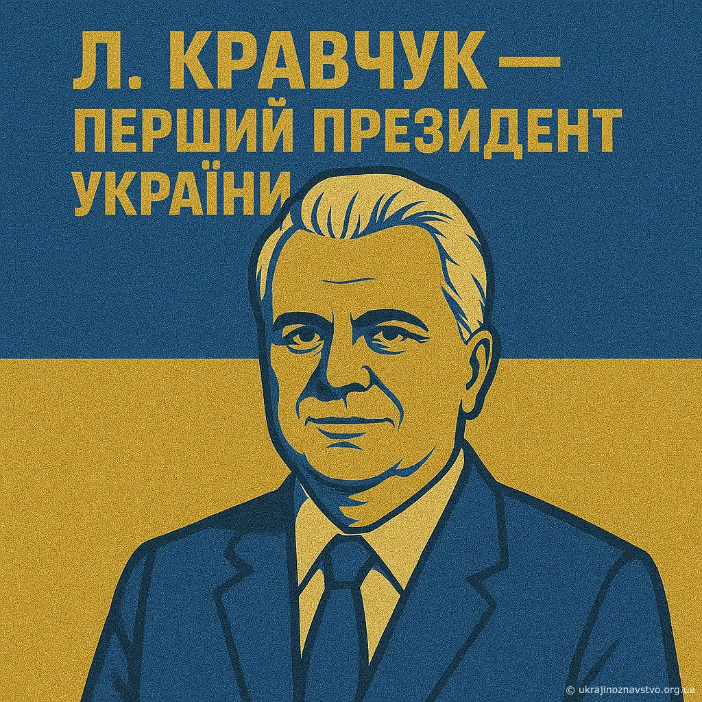 Л. КРАВЧУК — ПЕРШИЙ ПРЕЗИДЕНТ УКРАЇНИ