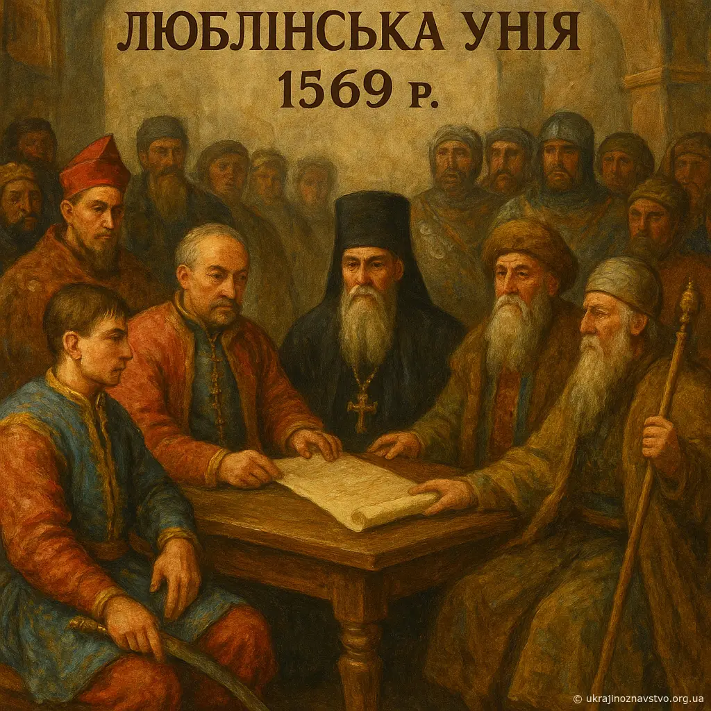 ЛЮБЛІНСЬКА УНІЯ 1569р.