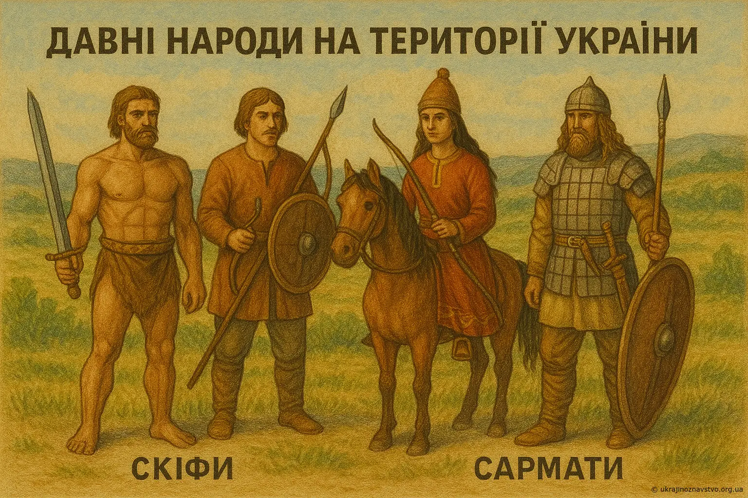 ДАВНІ НАРОДИ НА ТЕРИТОРІЇ УКРАЇНИ