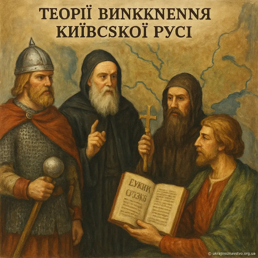 ТЕОРІЇ ВИНИКНЕННЯ КИЇВСЬКОЇ РУСІ