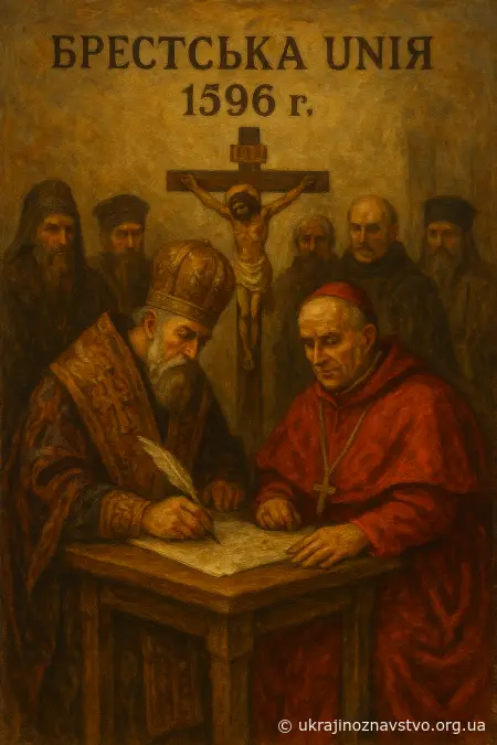 БРЕСТСЬКА УНІЯ 1596 РОКУ