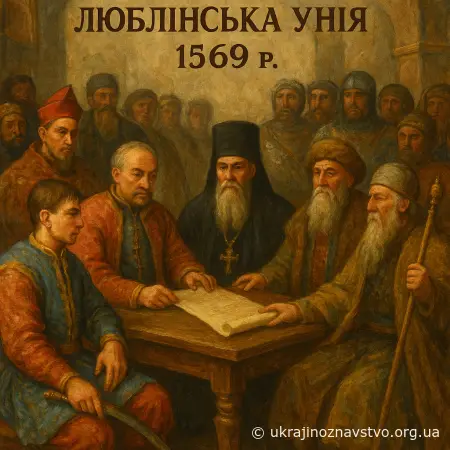 ЛЮБЛІНСЬКА УНІЯ 1569р.