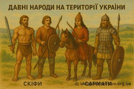 ДАВНІ НАРОДИ НА ТЕРИТОРІЇ УКРАЇНИ
