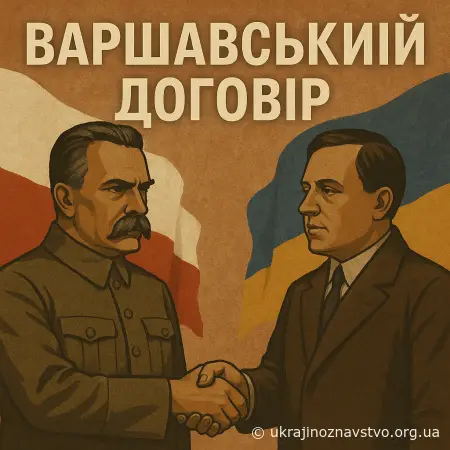 ВАРШАВСЬКИЙ ДОГОВІР ДИРЕКТОРІЇ УНР ІЗ ПОЛЬЩЕЮ 1920 року