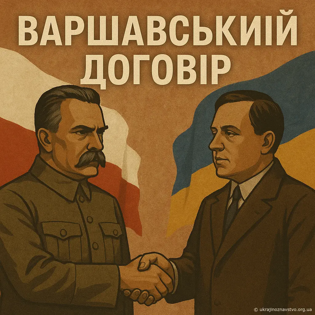 ВАРШАВСЬКИЙ ДОГОВІР ДИРЕКТОРІЇ УНР ІЗ ПОЛЬЩЕЮ 1920 року