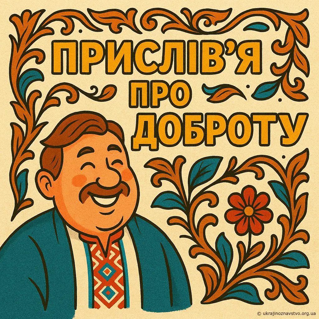 Прислів'я про доброту