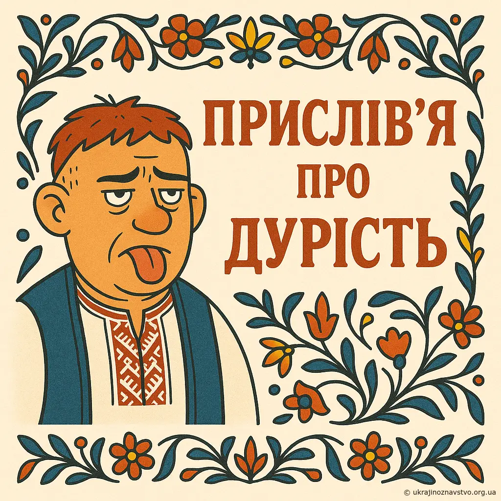 Прислів'я про дурість