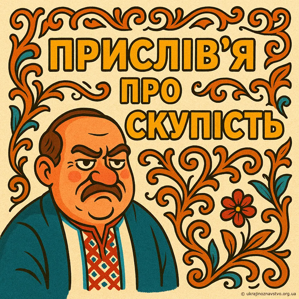 Прислів'я про скупість