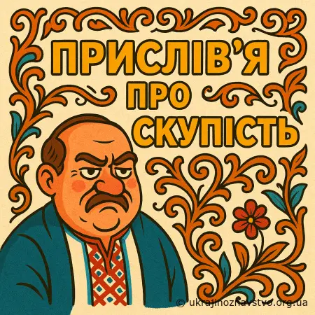Прислів'я про скупість