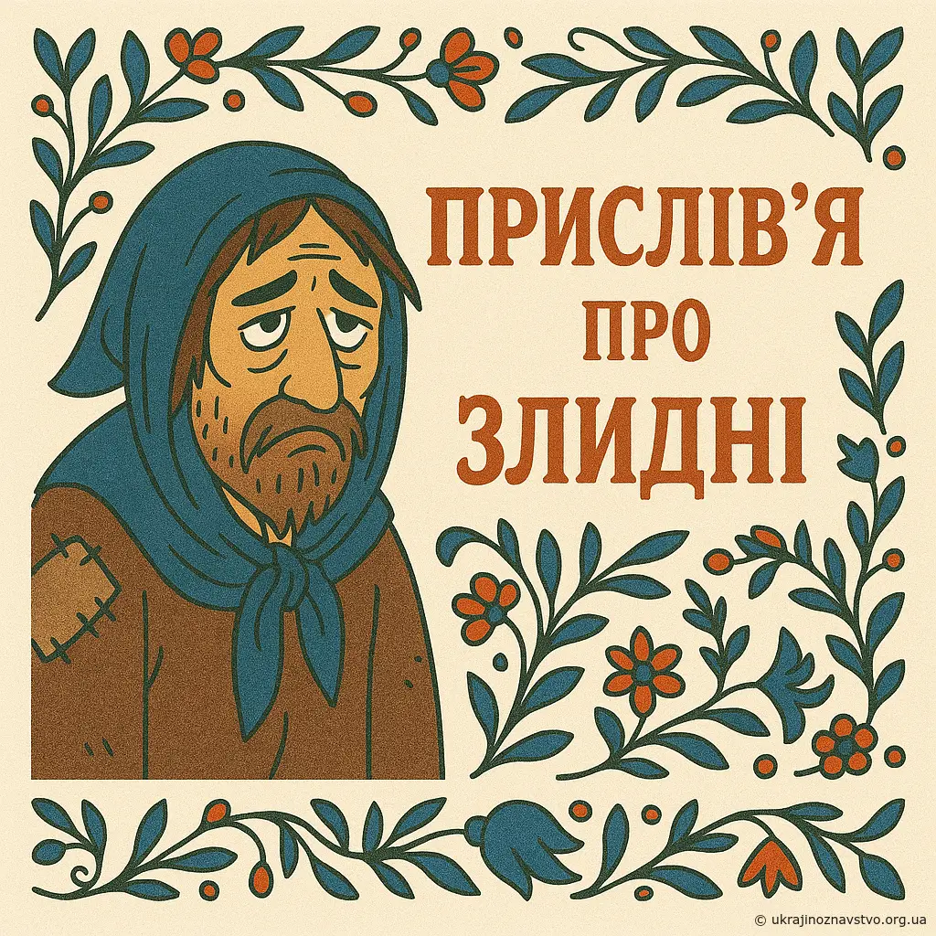 Прислів'я про Злидні